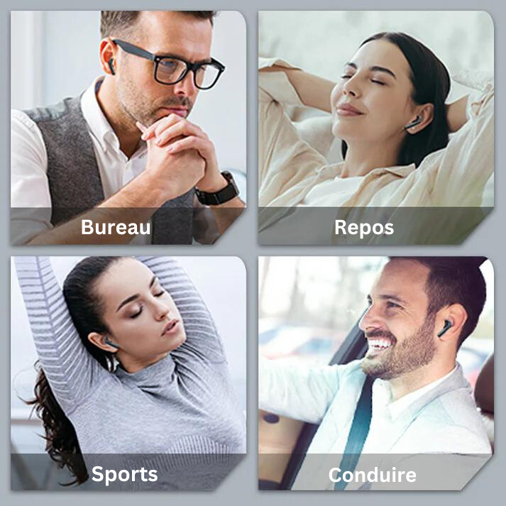 Ecouteurs Bluetooth à écran Tactile Intelligent (PROMOTION -40%)