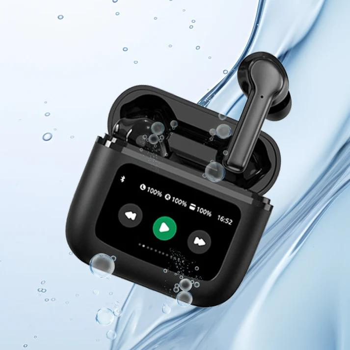 Ecouteurs Bluetooth à écran Tactile Intelligent (PROMOTION -40%)