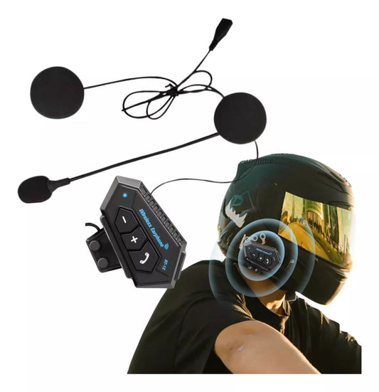 Casque Bluetooth Pour Moto Avec Microphone