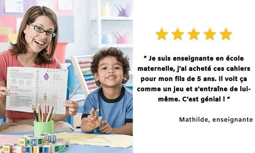 4 Cahiers d'écriture réutilisables + cadeau offert: MagicPen™