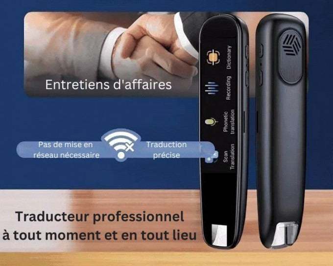 Stylo Scanner, Traducteur Vocal Et Textuel