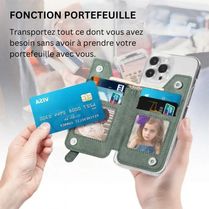 Portefeuille Adhésif Multifonctionnel Pour Téléphone