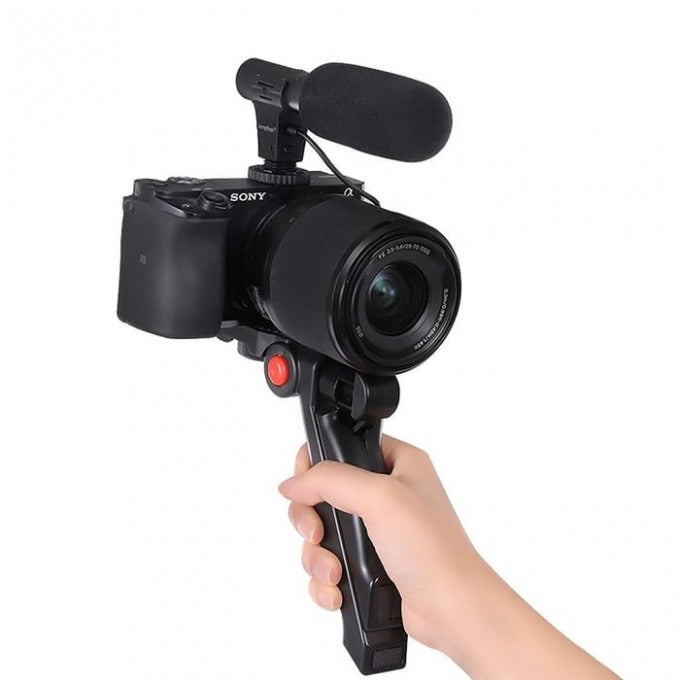 Kit de microphone vidéo professionnel avec trépied et lumière LED (PROMOTION -50%)